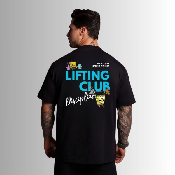 Polera Unisex Oversize Acid Wash - Lifting Club - Imagen 2